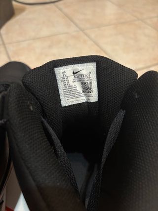 Nike Ebernon Mid Scarpe Uomo Nero Bianco