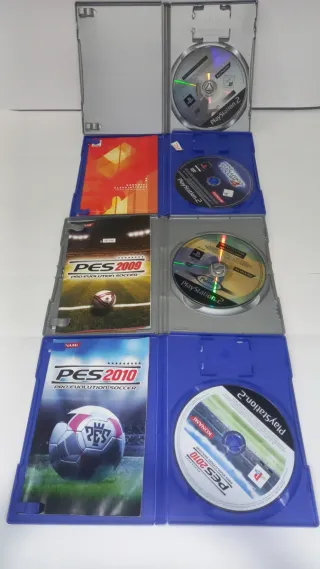 4 Jogos PES Konami PS2