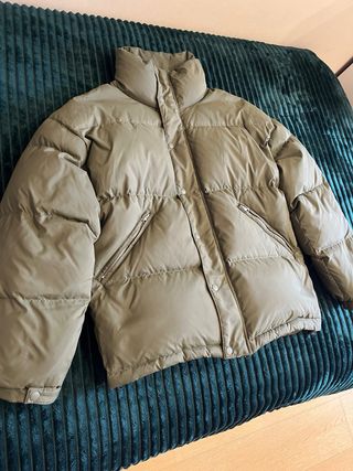 Plumífero Verde Zara Talla M