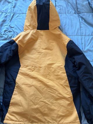 Chaqueta Anorak Amarilla y Negra