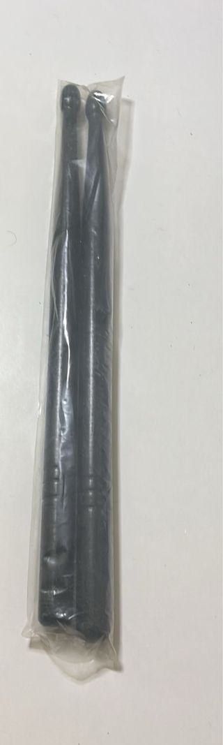 Baquetas negras para tambor