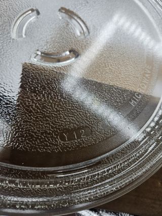 Nuevo:Plato de microondas de cristal