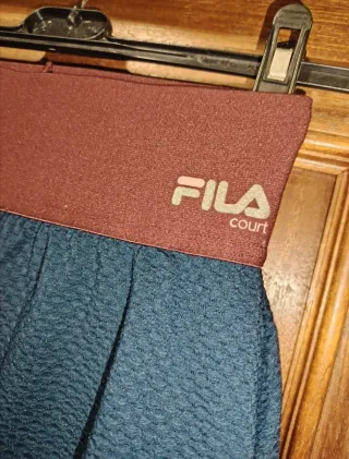 Saia-calção Fila Tênis Azul