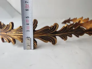 6 HERMOSOS EMBELLECEDORES EN BRONCE 28CM