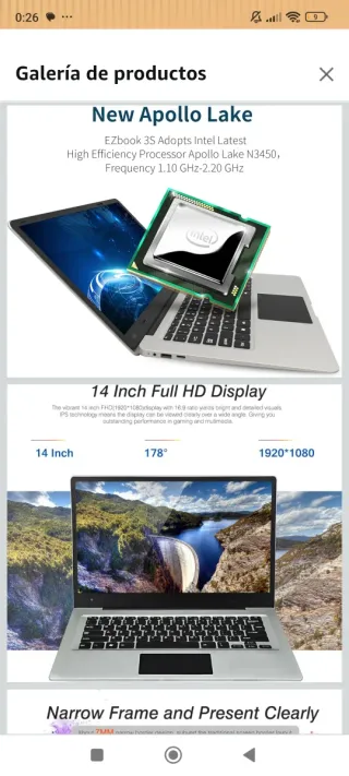 Ordenador Portátil Jumper Ezbook 3S