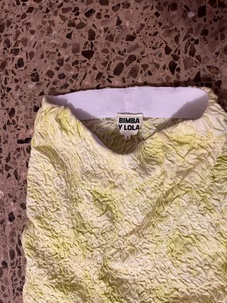Falda Bimba y Lola verde talla única