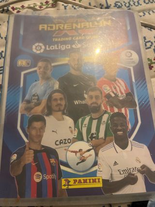 Álbum cromos fútbol LaLiga Adrenalyn XL
