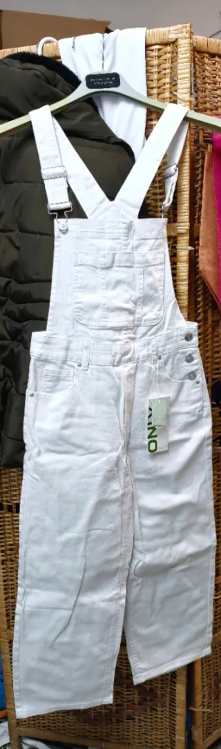 Peto vaquero blanco Only