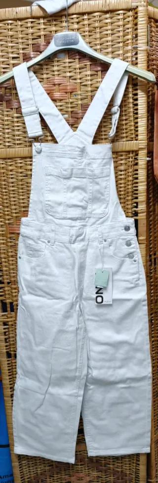 Peto vaquero blanco Only