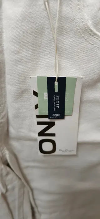 Peto vaquero blanco Only