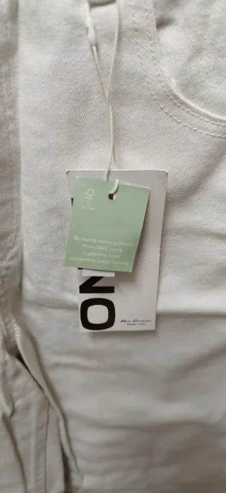 Peto vaquero blanco Only