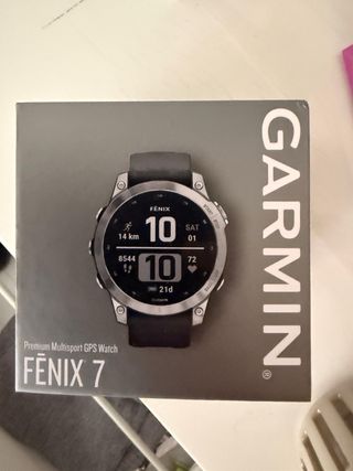 Garmin Fenix 7 GPS Plateado