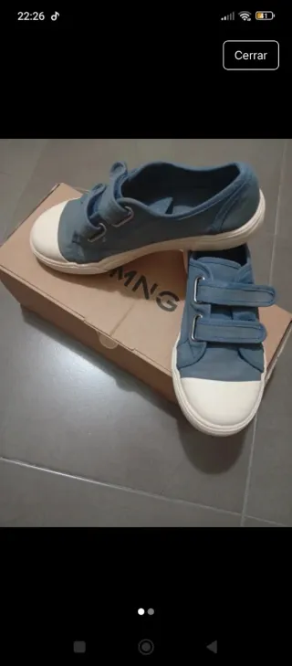 Zapatillas Mango Talla 34