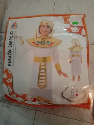 Disfraz Faraón Egipcio Infantil