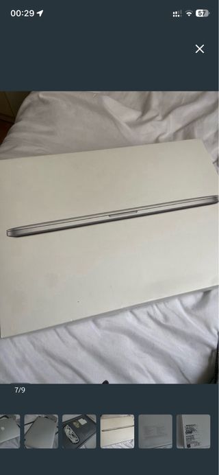 MacBook Pro 15 Retina 2015/16 Plata