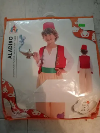 Disfraz Aladdin Talla 3-4