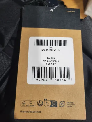 Mochila The North Face Router 40L Negra