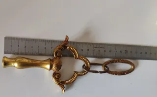 ENGANCHES, ARGOLLAS PARA LÁMPARAS DE TECHO  BRONCE