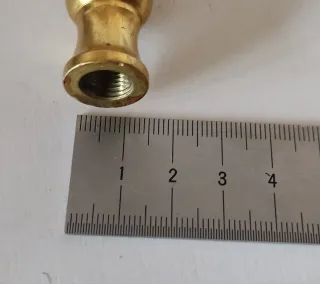 ENGANCHES, ARGOLLAS PARA LÁMPARAS DE TECHO  BRONCE