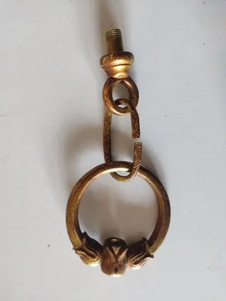 ENGANCHES, ARGOLLAS PARA LÁMPARAS DE TECHO  BRONCE