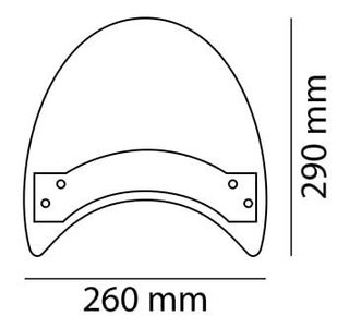 Cúpula Parabrisas Carenabris ROADSTER pa 9BFD