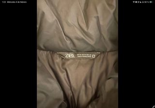 Cazadora acolchada Zara negra