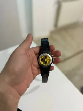 Reloj Technomarine 45mm Negro/Amarillo