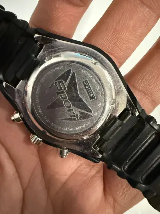 Reloj Technomarine 45mm Negro/Amarillo