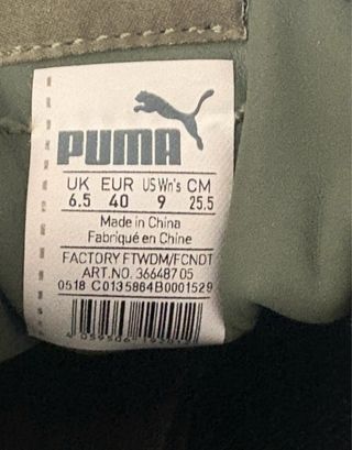 Zapatillas Puma Smash Platform Talla 40