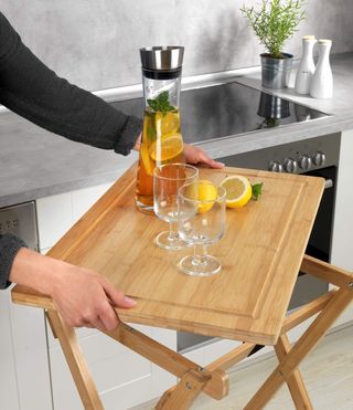 Mesa Plegable Wenko Lugo Madera