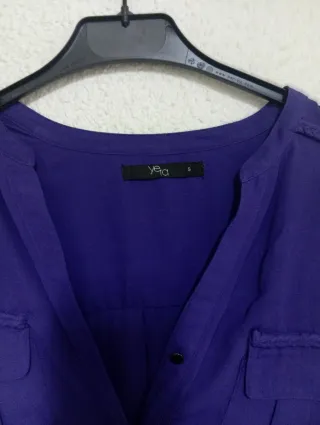 Blusa Yera Morada Talla S