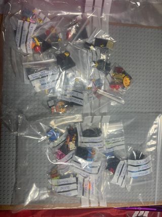 MINIFIGURAS LEGO SERIES DISNEY Y LEGOPELICULA