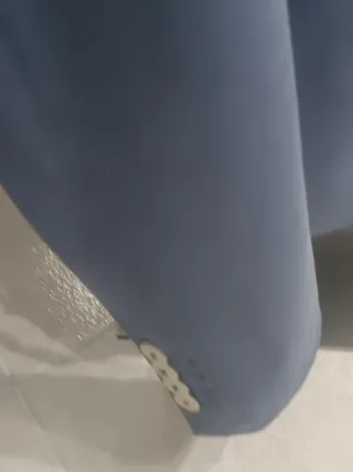 Chaqueta de traje azul hombre Zara