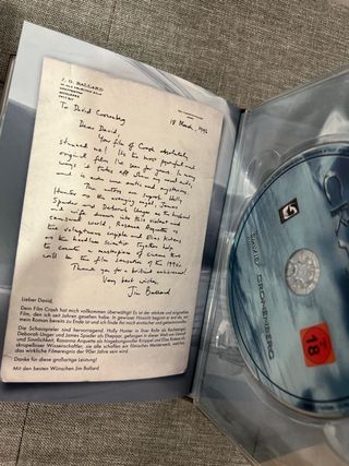 Crash Blu-ray Digipack Cronenberg