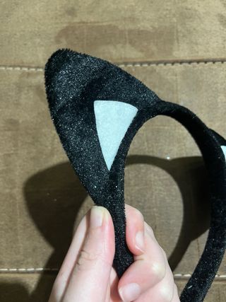 Conjunto accesorios disfraz gato