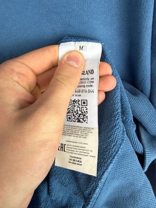 Felpa blu Stone Island