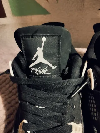 Jordan Flight Zapatillas Negras y Blancas