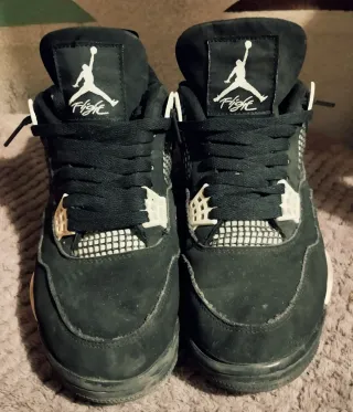 Jordan Flight Zapatillas Negras y Blancas