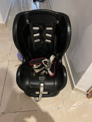 Silla de coche negra