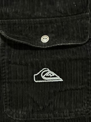 Quiksilver Vintage Corduroy Chore Jacket Black XL