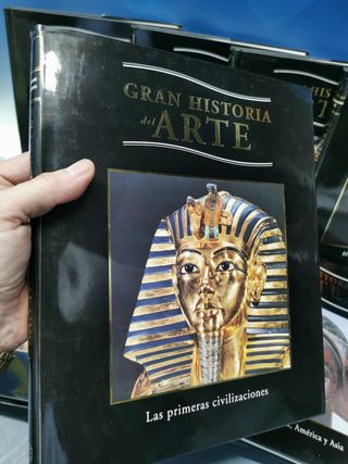 10 tomos HISTORIA DEL ARTE ESPAÑOL. EDITORIAL PLANETA. GRAN FORMATO. TAPA DURA , con sobrecubierta