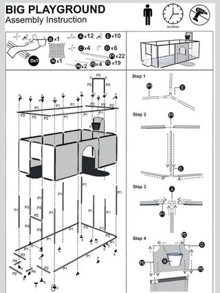 Parque infantil 120X180