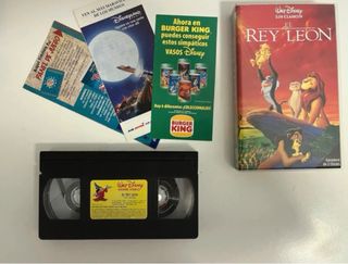 El Rey León VHS Disney