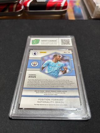 Lote de carta gradeada + firma +carta xl fifa 365