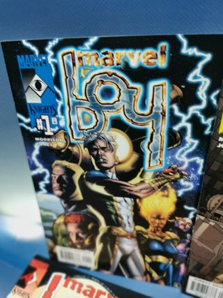 cómics edicion USA Marvel Boy 1 al 6, grapas,1st app Noh-Varr,Grant Morrison, Marvel Comics, MCU 2000