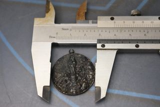 Antigua y rara Medalla XIX Centenario de La Virgen del Pilar de Zaragoza