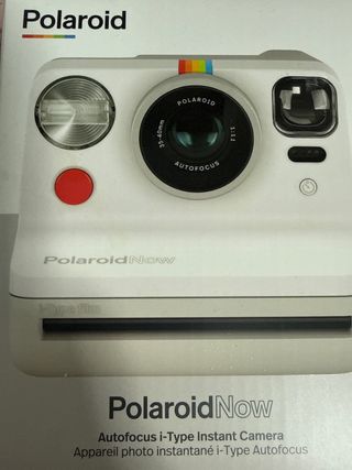 Cámara Polaroid Now Blanca i-Type