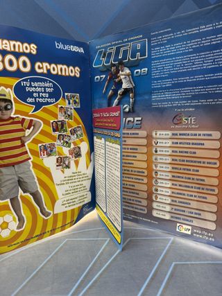 Album Coleccion Oficial de cromos Liga 2007-2008, le faltan 40