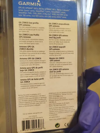 Antena GPS Garmin GA25MCX