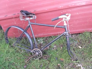 Bicicleta antigua freno de varillas